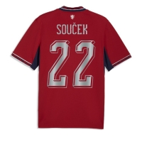 Camiseta República Checa Tomas Soucek #22 Primera Equipación Replica Mundial 2026 mangas cortas